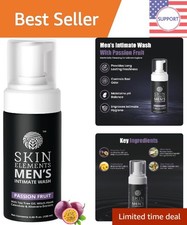 All-Natural Men's Foaming Intimate Wash - Refreshing Passion Fruit, 120 ml