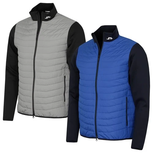 J.Lindeberg Men's Holden Quilt Hybrid Soft Stretch Golf Jacket - product listing photo
