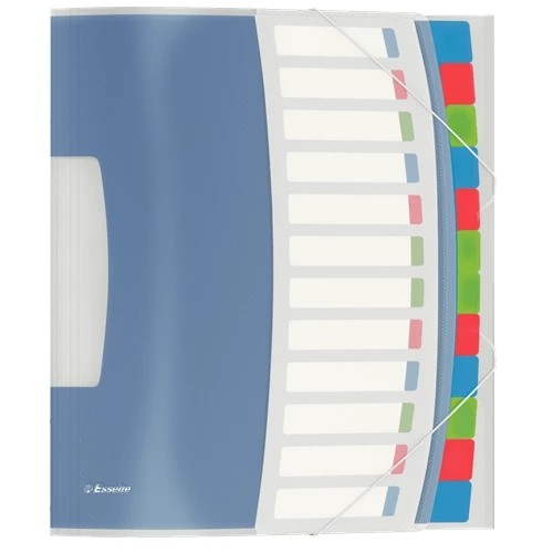 Esselte VIVIDA Divider Book translucent 624030