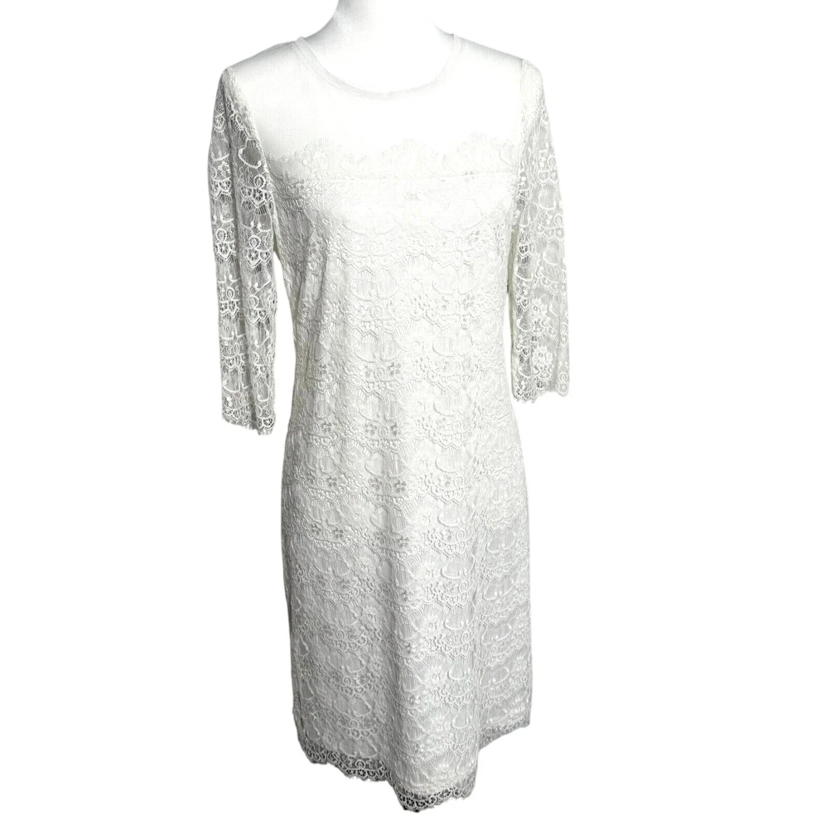 Bcbg White Lace Dress for sale | eBay
