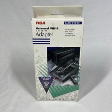 RCA VCA115 Universal VHS-C Cassette Adapter-VCR Vintage
