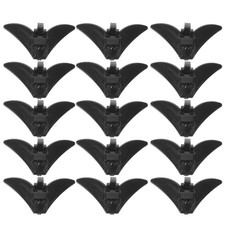  15pcs Bow Tie Clips: Bowtie Hardware Fastener - Metal Clip-On Tie Clip -