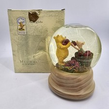 Disney Classic Pooh Piglet Vintage Music Snow...