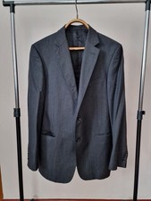 Men Pal Zileri Blazer Grey Wool 38 / M / 46