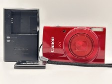  Near Mint Canon Powershot Elph IXY 190 20MP Black Compact Digital Camera Japan