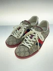 GUCCI/baskets basses/GG Supreme/UK7.5/BEG/PVC/429445