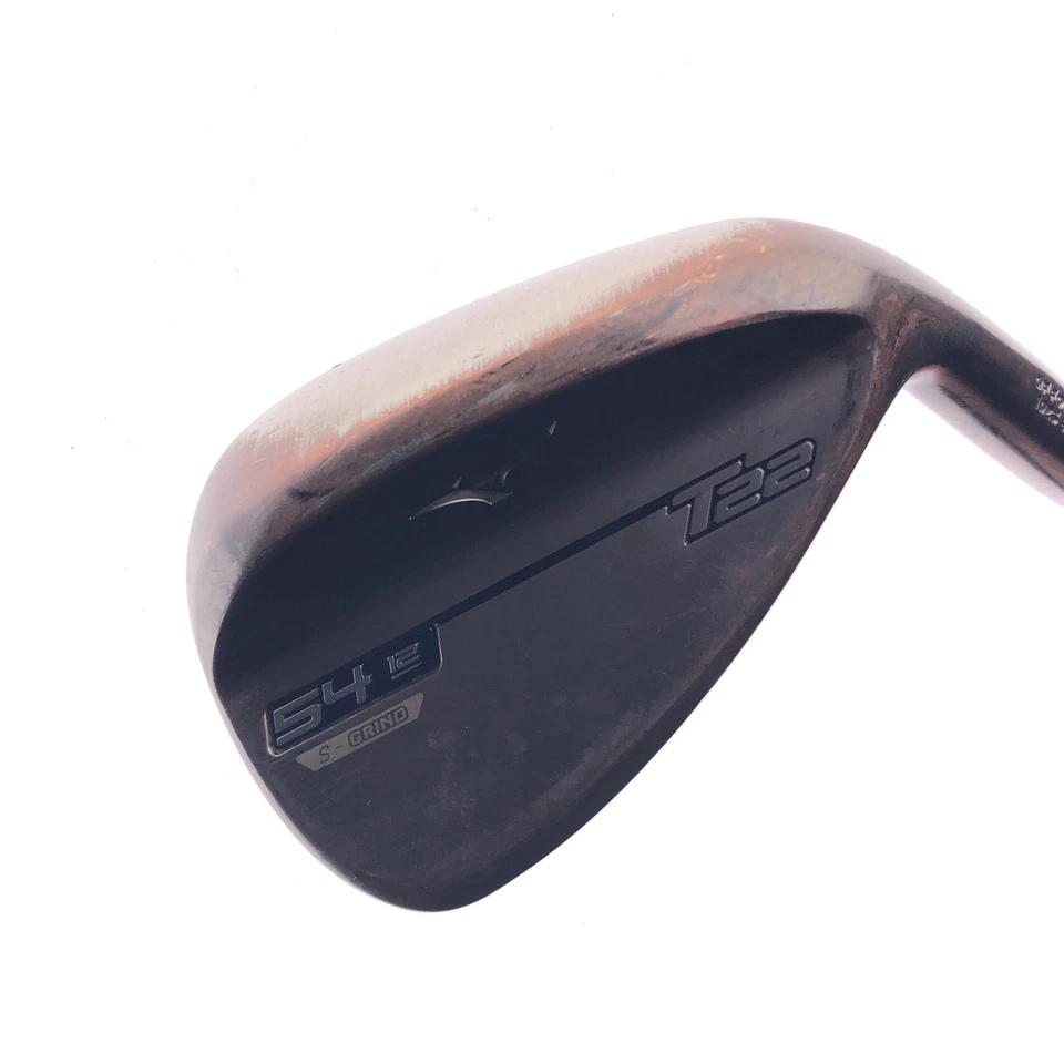 Used Mizuno T22 Denim Copper Sand Wedge / 54.0 Degrees / Stiff Flex - Image 2 of 4
