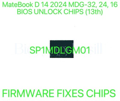 MateBook D 14 2024 MDG-32 MDG-24 MDG-16 NO PASSWORD BIOS CHIP MB: SP1MDLGM01