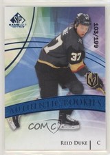 2020 Upper Deck SP Game Used Authentic Rookies Blue Burst 103/199 Reid Duke 0h74