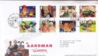 GB ROYAL MAIL FDC DAY COVER 2022 AARDMAN WALLACE & GROMIT STAMP SET TALLENTS