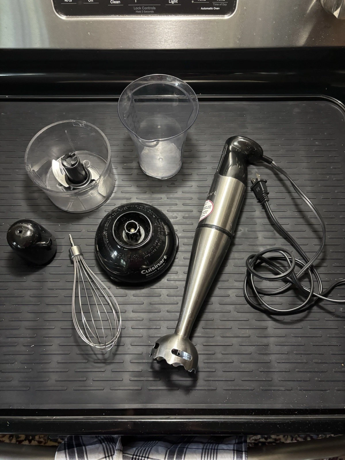 Cuisinart Smart Stick Hand Blender Model CSB-77 With Accessories Tested Working
Opens in a new windo