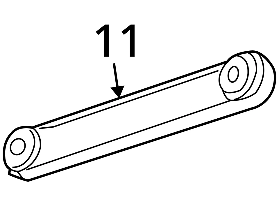 Dodge Chrysler Durango Aspen 2004-2009 brazo de control superior 52113278aa - nuevo OEM Foto 3 de 3
