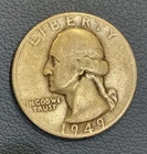 1949-P Washington Quarter - 90% Silver Quarter