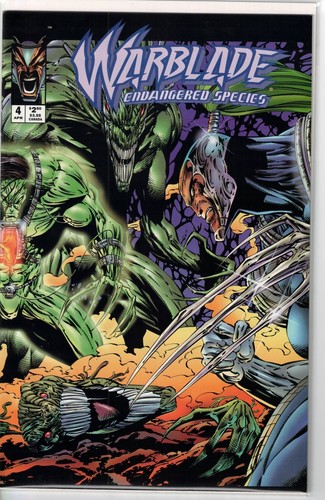 WARBLADE ENDANGERED SPECIES#4 Apr 1995 Image Comic {FREE SHIPPING} - Picture 3 of 3