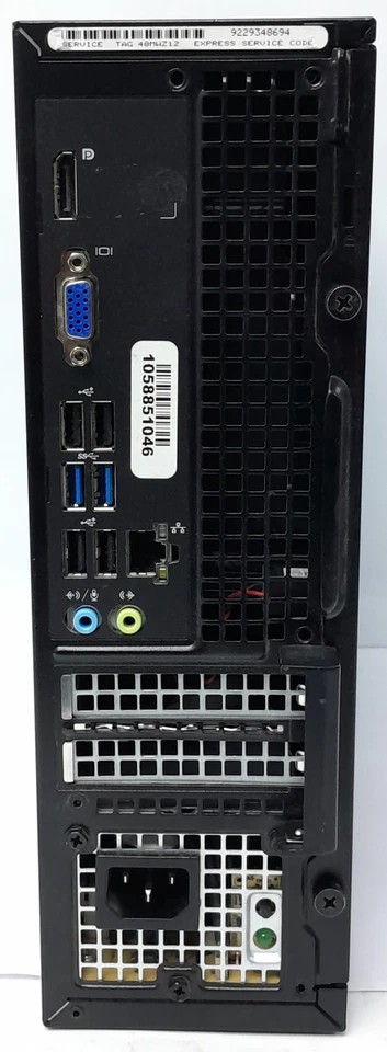 Dell Windows Desktop PC Optiplex 3020 - i3-4150 @ 3.5 - 4GB RAM - 120GB SSD -... - Image 4 of 4