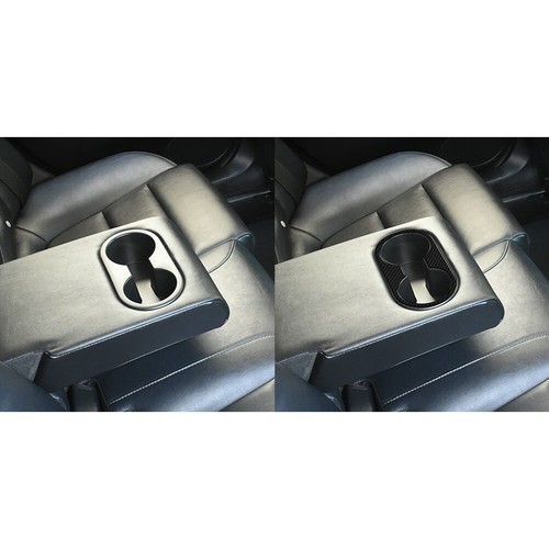 Carbon Fiber Interior Rear Center Cupholder Cover Trim For Mazda 6 2014-2015 - Picture 4 of 15