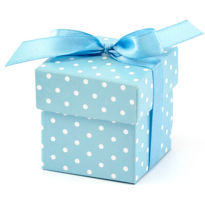 20 Stück Geschenkbox Mit Marmormuster,Danke Geschenktüte Mit Schleifen