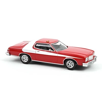 NOREV Ford Gran Torino "Starsky&Hutch" 1:43 Modellauto Miniatur 1/43 Rot Weiß 270586