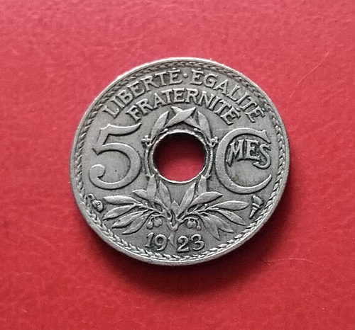 Monnaie France – 5 Centimes Lindauer 1930 – Paris – Sans Trou – Cupro-nickel – TTB