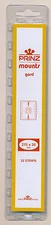 Prinz Scott Stamp Mount 26/215 mm - CLEAR - Pack of 22 (26x215 26mm) STRIP  1049