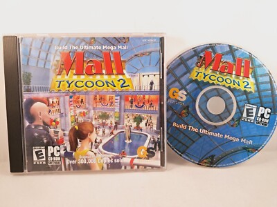 MALL TYCOON 2 (PC, 2003) BUILD THE ULTIMATE MEGA MALL