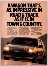 Volvo Automobile 740 Gle Wagon 1987 Advertisement Print Ad Advertising