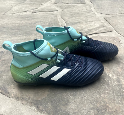 ADIDAS ACE 17.2 PrimeMesh FG Blue Soccer Cleats Mens Size 6.5