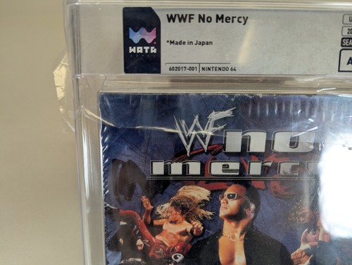 WWF No Mercy - Nintendo 64 NEW & FACTORY SEALED Wata Graded 7.0 A - Picture 7 of 16