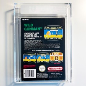 🕹️ NINTENDO NES - WILD GUNMAN - VGA 85+ - NUEVO - DORADO NUEVO