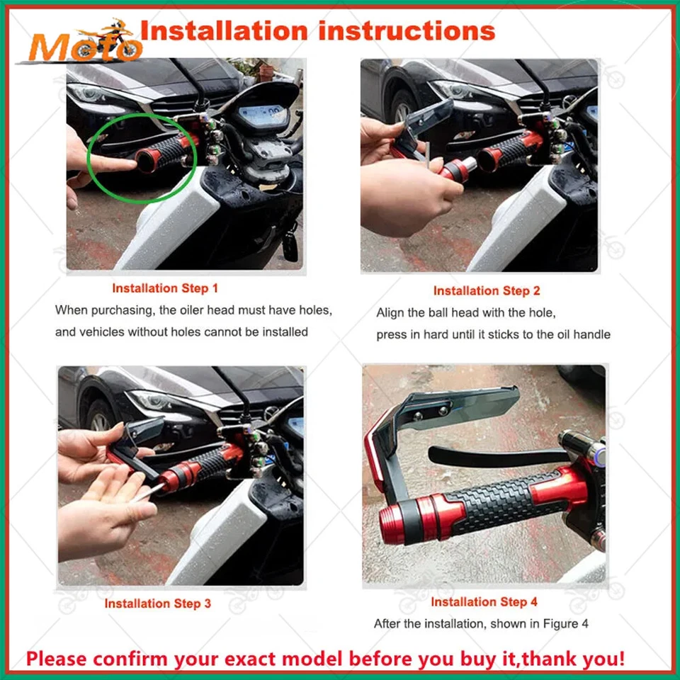 Рукоятки для руля с ЧПУ Suzuki Burgman защита для рук - Изображение 2 из 4