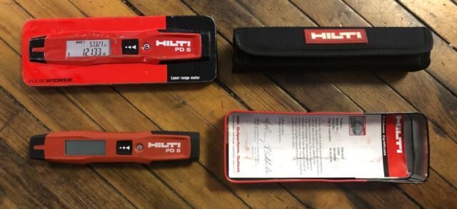 Hilti PD 5 Laser Range Meter (2004789) for sale online | eBay