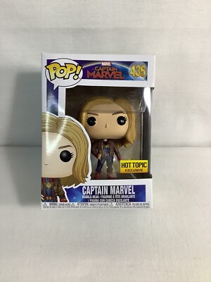 Funko POP! Captain Marvel (Brown Jacket) #435 Vinyl Figure