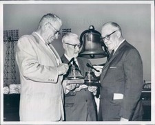 1961 Press Photo MLB Pitcher Reb Russell & Shortstop Donie Bush - snb4645