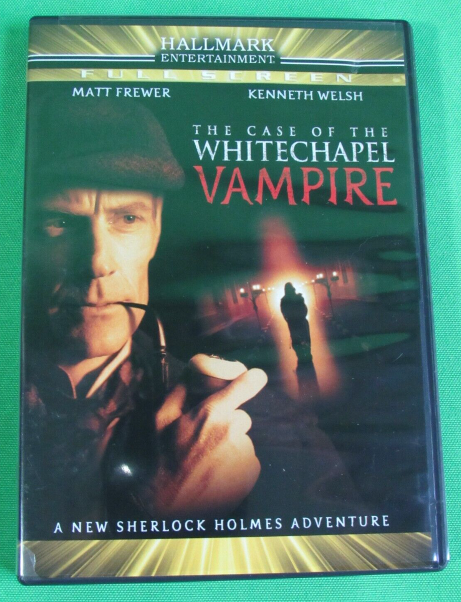 The Case of the Whitechapel Vampire Sherlock Holmes DVD BRAND NEW