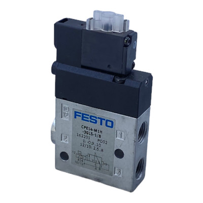Festo CPE14-M1H-3GLS-1/8 Magnetventil 162201 +MSZD-3-24DC 662524 Festo 162201 Ma