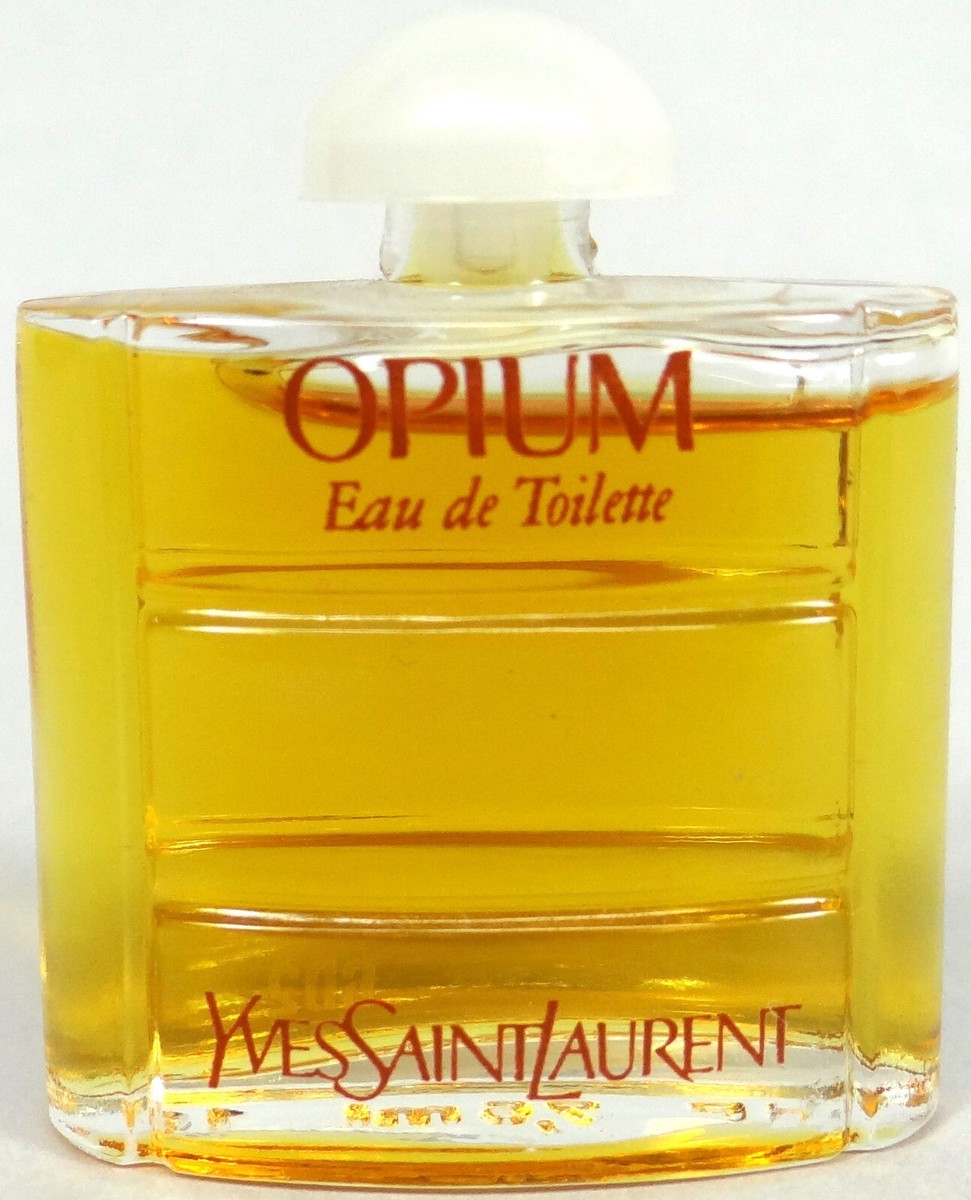 Opium Perfume EDT Yves Saint Laurent YSL Vtg .26 oz 7.5ml 1990s