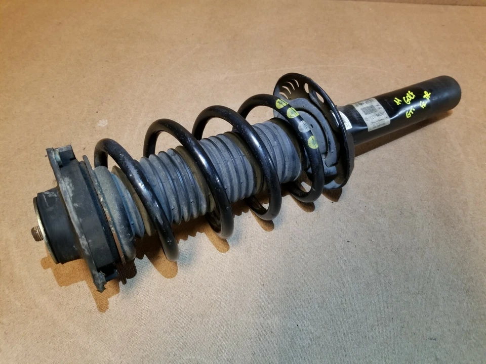 10 11 12 13 VW GOLF GTI 2.0L AMORTIGUADOR DELANTERO PUNTAL LADO DEL CONDUCTOR IZQUIERDO OEM Foto 2 de 4