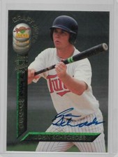 1994 Signature Rookies Draft Picks Signatures #85 John Schroeder RC Auto SP