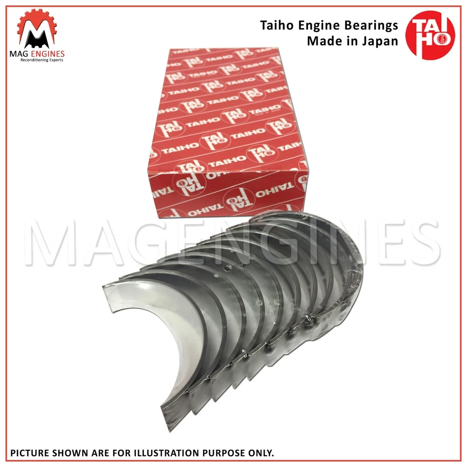 JUEGO DE COJINETES PRINCIPALES NISSAN L20B PARA CAMIONETA DATSUN 610 710 620 720 1974-86 Foto 2 de 2