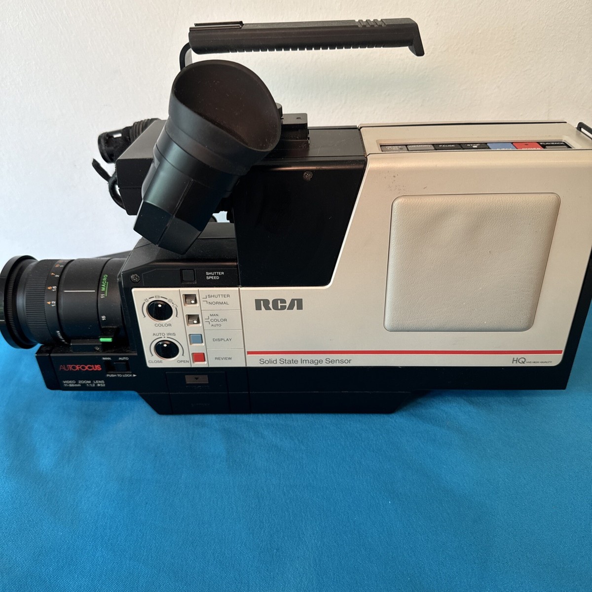 Open Rca Vhs Camcorder Vintage RCA CC525 HTF Pro Edit VHS