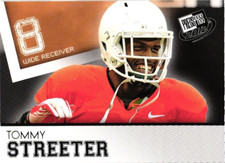 2012 PRESS PASS TOMMY STREETER #45 $0.99 VALUE BOX