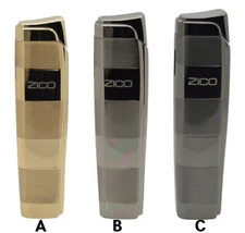 Zico Refillable Touch Stainless Steel Lighter Luxurious High Quality Lighter