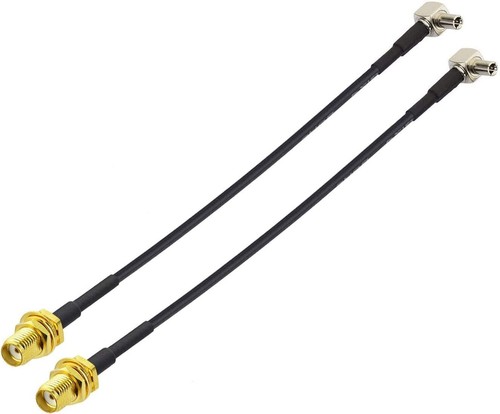 Enhanced 4G LTE Antenna Adapter - TS9 to SMA Female Cable - 6 inch 2-Pack - Picture 5 of 16