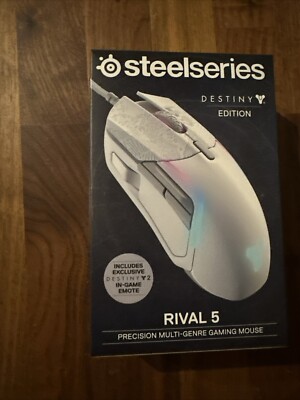 SteelSeries Rival 5: Destiny Edition Mouse with ''Viral Celebration'' emote
