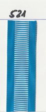 Ordensband Bayern blau wei&szlig; blau 25mm 25cm lang (521) (m12,00)