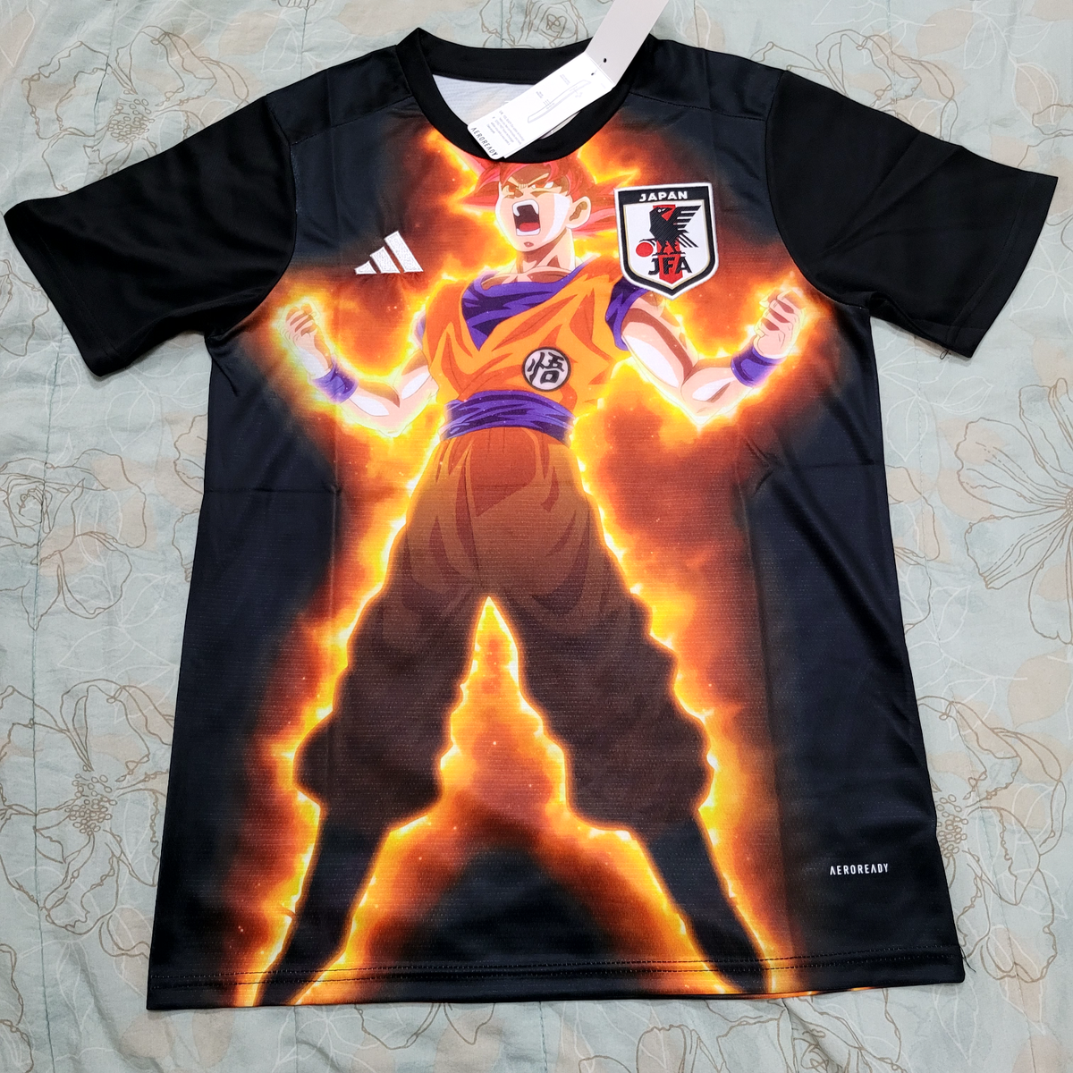 Japan Soccer Jersey Goku Dragon Ball Anime Special Concept Edition