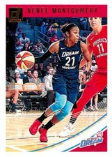 Renee Montgomery 41 2019 Donruss WNBA Atlanta Dream