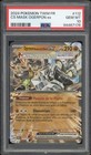 2024 Pokemon FRENCH Mascarade Crépusculaire Ogerpon Pierre EX 112/167 PSA 10 GEM