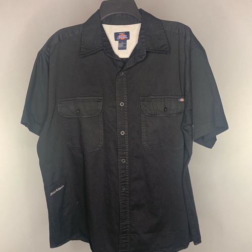 black dickies button up