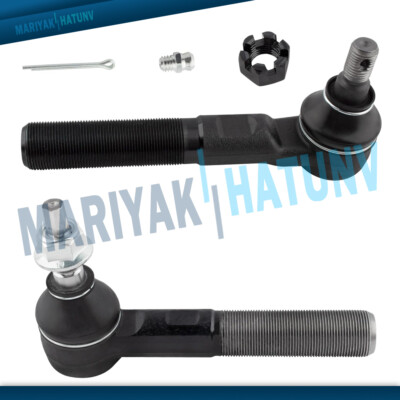 4WD Front Outer & Inner Tie Rod Ends For 2000 2001 Dodge Ram 1500 2500 3500